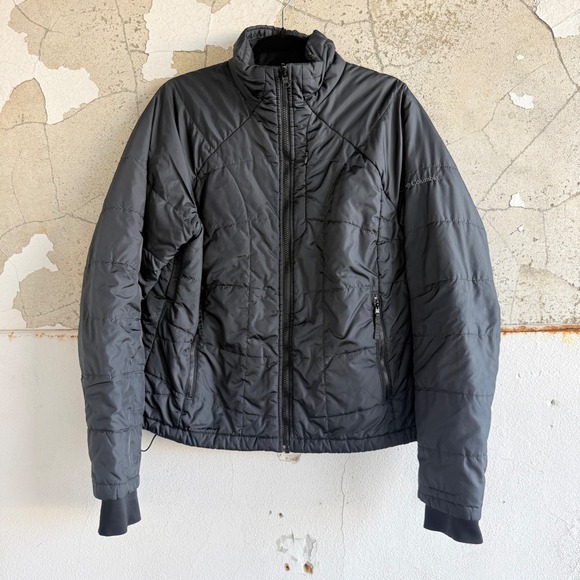Columbia Jackets & Blazers - Columbia Jacket Black Quilted Puffer Full Zip Interchange Womens‎ XL Outdoors